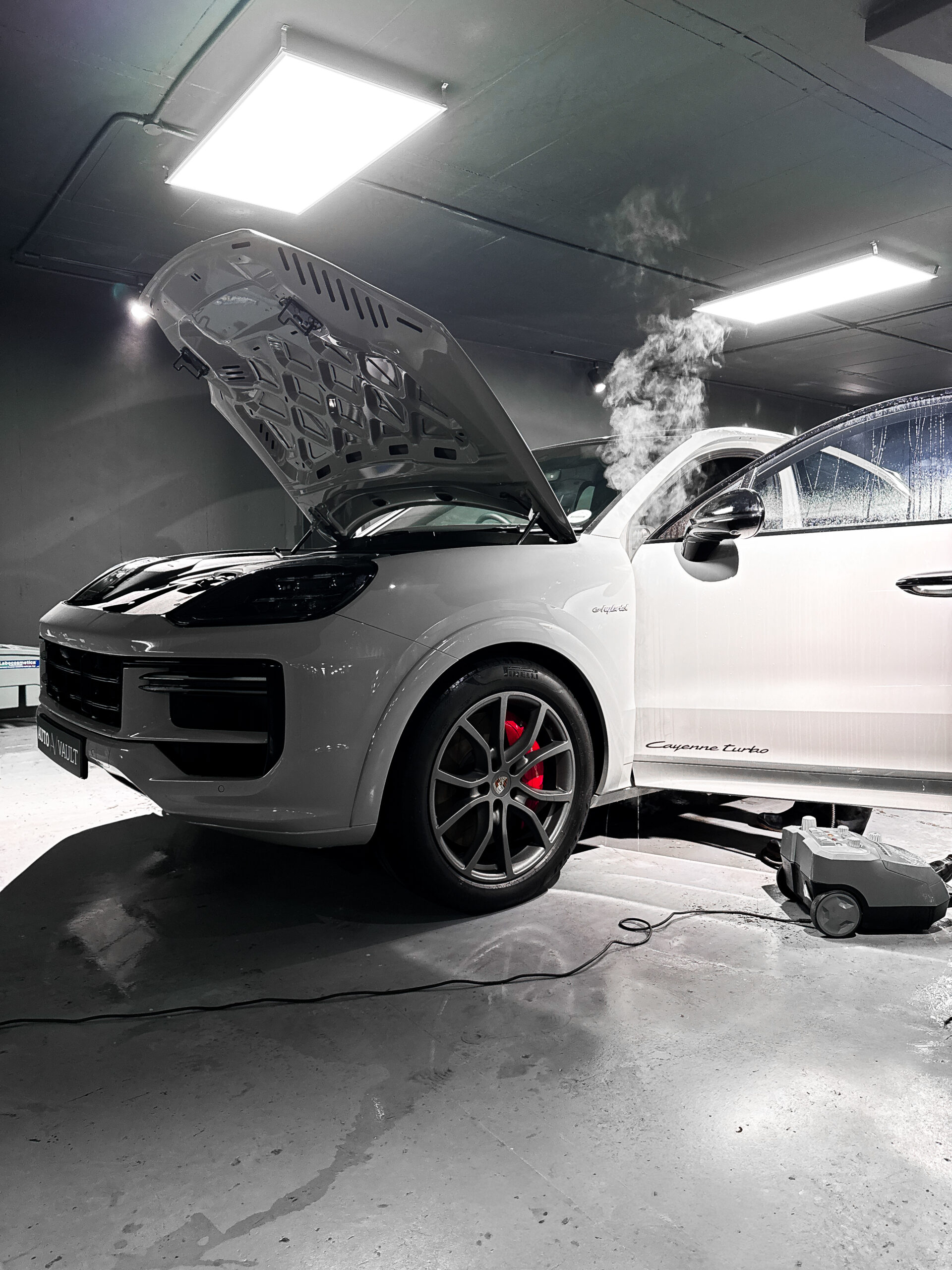 PPF on A-pillars and leading roof edges — precision installation, Auto Vault Pretoria